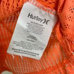 Hurley Neon Orange Scoop Neck Sleeveless Knit Tank Top Women's Size X-Small XS Photo 4