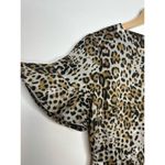 Banana Republic  Leopard Print Flutter Sleeve Dress 0 Photo 2