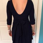 Francesca's - Navy Embellished Bow Dress Photo 2