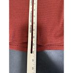 American Eagle  AEO Rust Red Long Sleeve Thermal Shirt Women's Size Small S Photo 8