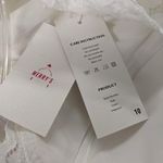 Wedding Dress White Lace Sleeveless Mermaid Size 10 Merry's NWT Photo 6