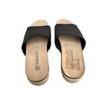 Bella Vita  Leather Beverly Espadrille Platform Wedge Sandal. Size 9M. Photo 3