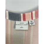 New directions, curvy tank top, midi dress size one 1X Red Photo 3