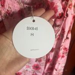 Esther & Co Floral Midi Dress Pink Size 4 Photo 4