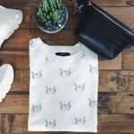 Forever 21 NWOT WHATEVER FOREVER Graphic Sweatshirt in White | Size S Photo 0