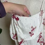 Live to be spoiled 🛎️ 5/$20  Floral Dainty Polka Dot Asymmetrical Mini Dress XS Photo 6