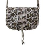 Cole Haan Snake Print Leather Crossbody Photo 0