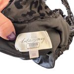 Katie May  - Don’t Rub Me Wrong Black Burnout Leopard Velvet Slip Midi Dress Sz M Photo 9