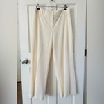 Apostrophe Essentials Cream Women's Wide Leg Trouser Pants Lined Size 12 Photo 2