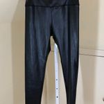 Wild Fable  NWOT Women's High Waisted Liquid Black Faux Leather Leggings Size M Photo 2