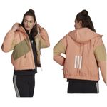 Adidas Back to Sport Hooded Insulates Jacket, New with Tags, Sold Out Style Photo 1