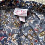 Isabel Maternity  by Ingrid & Isabel Womens Floral Button Up Top Flutter Sleeve Photo 3