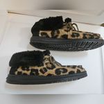 Hey Dude  Women's Britt Leo Nut Leopard Print Bootie Casual Shoe Lace Up Sz 8 Photo 1