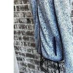 Port Authority Vintage Ladies Gulfstream Cardigan Large Sweater Gray Front Zip Embroid… Photo 8