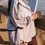 Free People NWT Care FP Like The Wind Colorblock Jacket in Goal Post Combo Photo 1