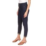 Michael Kors High Rise Button Fly Dark Wash Denim Jeans Size 6P Photo 4