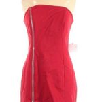 by the way. Red Strapless Dres Size M Photo 7