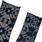 Scotch & Soda  Maison Scotch Cropped Kick Bootcut Raw hem patterned jeans embroid Photo 3