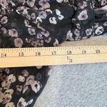 Cecico Vintage Y2K  Sheer Babydoll Top Womens S Black Pink Whimsigoth Romantic Photo 10