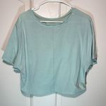 Nike Womens Dri-FIT One Luxe Twist Front Short Sleeve Top Athletic Mint Green 1X Photo 5