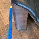 Coach  Ankle Boots Black soft Leather wood Heel Bootie Size 8.5 Photo 8