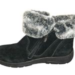 Khombu Women's Jessica Ankle Boots Faux Fur Shearling Lining size 9 Photo 2