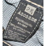 Anoname Chrissy Jeans Womens Size 28" Blue Curvy Straight Low Rise Dark Wash Photo 1
