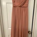 Dessy Bridesmade/Formal Dress Gold Size 4 Photo 2