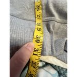 Athleta  V Neck Sweatshirt Hooded Dress Size M Gray Color Long Sleeve EUC Photo 2