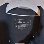 Peter Millar  Carolina Panthers Women's Black Button Down Polo Shirt Size Small Photo 3