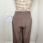 Princess Polly NTM: Chocolate Brown Archer High Waist Pants Sz 6 Photo 10