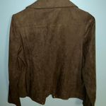 Chico's  Green Jacket - Green Suede - Size‎ 0 Photo 1