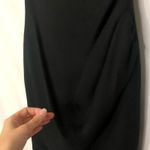 Leslie Fay Vintage Little Black Dress Deep V Neck  Womens 8 Sleeveless Cocktail Photo 3