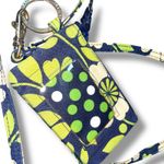 Vera Bradley  Lanyard ID Badge Holder Lucky You Card Case Floral Travel Wallet Photo 3