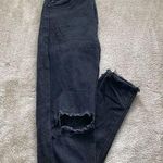 KanCan Black Mid Rise Distressed Knees Zipper Fly Jeans Size undefined Photo 0