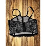 Victoria's Secret Black Nude Underwire Lace Plunged Bra 34D Photo 1