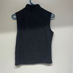 Karen Scott  Sport Grey Zip Up  size small  business activewear Vest Photo 3