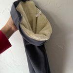 Women's Sherpa Lined Leggings Dark Gray Cozy Fleece Pants Warm Winter Size M Photo 1