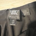 Worth Black Embroidered Floral Wide Leg Pants 6 Bobo Hippie Festival Vacation Photo 7