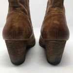 Kork-Ease  Leather Brown Tan Western Booties Photo 4