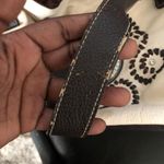 2000s Y2K Silverake White black leather cross rhinestone silver hardware shoulder hand bag purse western boho #indie #whimsygoth #biker Photo 5