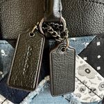 Coach Mercer Bag Satchel 30 in Canyon Quilt Denim Blue Black Shoulder Photo 6