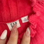 Gap Women’s Small Tall Pink Ruffle Sweater Pullover Photo 1