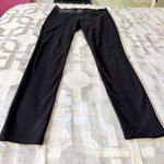 CAbi pull on stretch knit criss cross waistband dress black pants size medium Photo 6