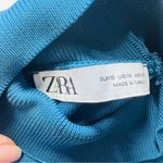ZARA Shoulder Pad Knit Cropped Top - Small Photo 3