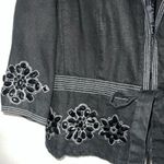 JM Collection  Black Embroidered Blazer Photo 1