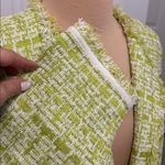 Misook  Tweed Eyelash Blazer Lime Photo 7