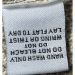 Habitat  Clothes To Live In Sweater Size Small Tan Minimalist Neutral Artsy Cozy Photo 6