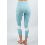 Ziya‎ Athletic Aqua Melange Compression Light N Tight Hi Photo 1