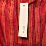 Drew NWT Anthropologie  Linen Split Leg Strapless Jumpsuit Jumper Size Small Photo 1